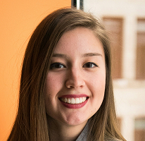 Portret van CFO Victoria Lawson, leidinggevende bij financiële handelsmaatschappij